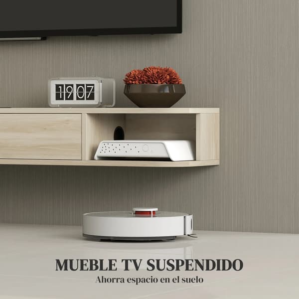 TV-bänk, Modern Design, Kabelhanteringssystem, Kaki