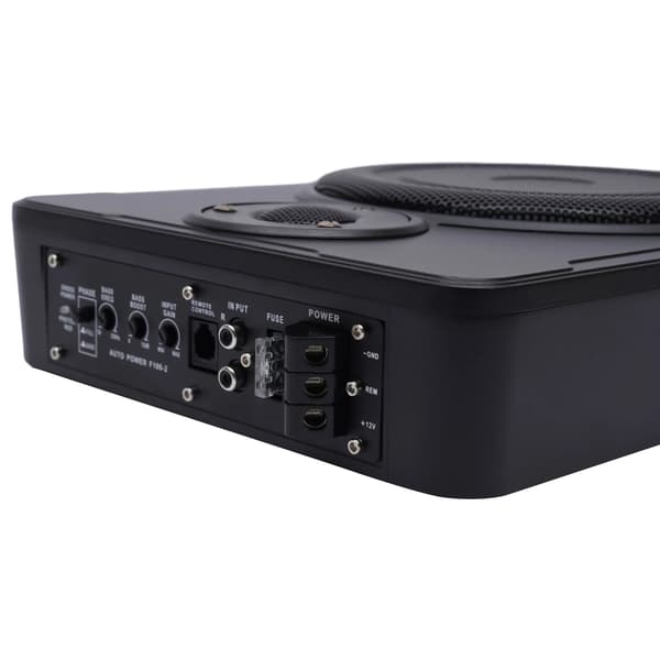 Subwoofer, Aktiv Design, Kompakt Under Sätet,8"