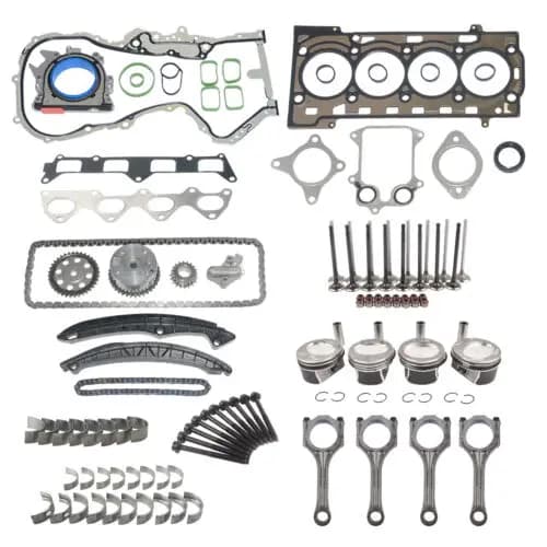 Motorreparationskolvar Tidspackningssats, Passar 1.4 TSI Motor, Högkvalitativt Packningsmaterial, Utformat för Optimal Motorprestanda