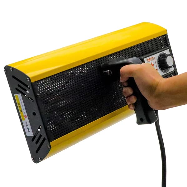 Infrarød Hærdningslampe, 2000W Effekt, Bærbart Design,2000W Justerbar Tid