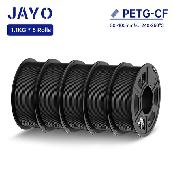 3D-printer filament, alsidig anvendelse, høj sejhed,PETGCF 5BLACK