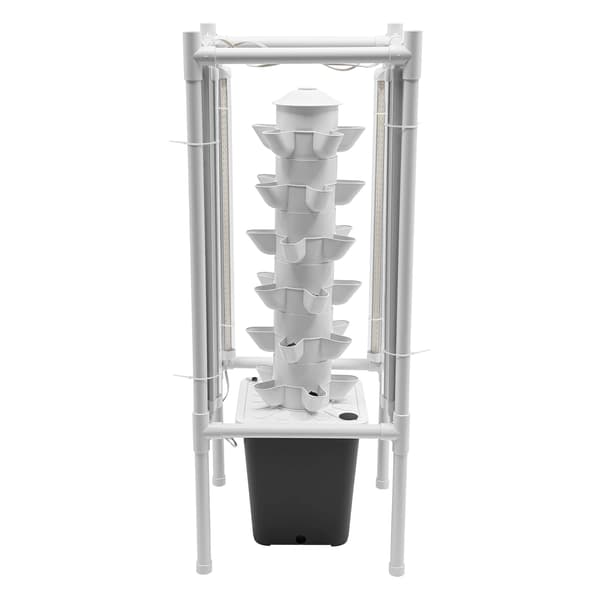 Hydroponiskt växtkit, vertikal design, automatisk bevattning,VIT