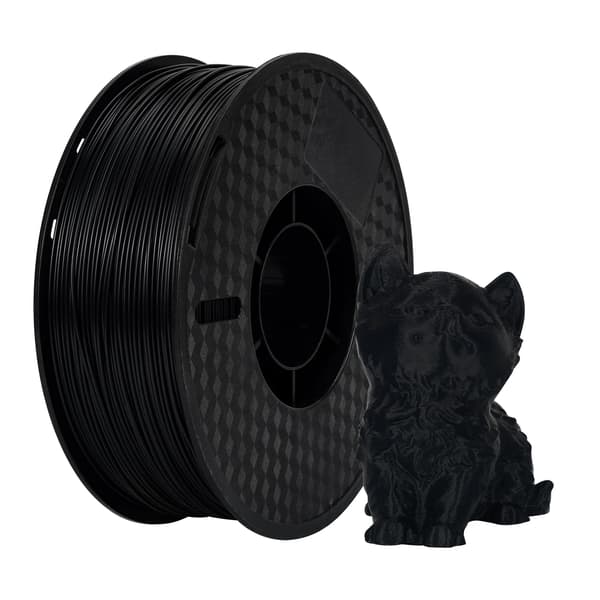 3D-printer filament, høj UV-modstand, nem at printe,sort