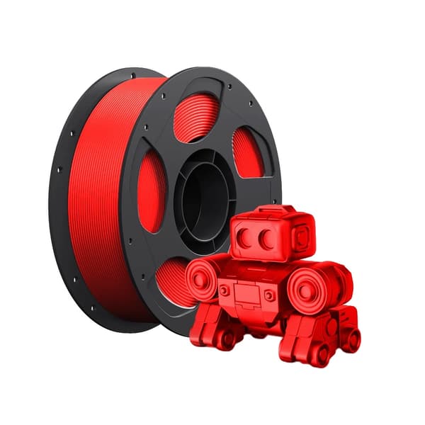 Filament, PLA Material, Høj Flow Ydeevne,rød