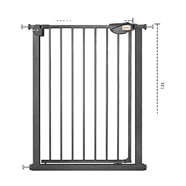 Barnstängsel, tryckmonterat, automatisk stängningsfunktion,76-83cm