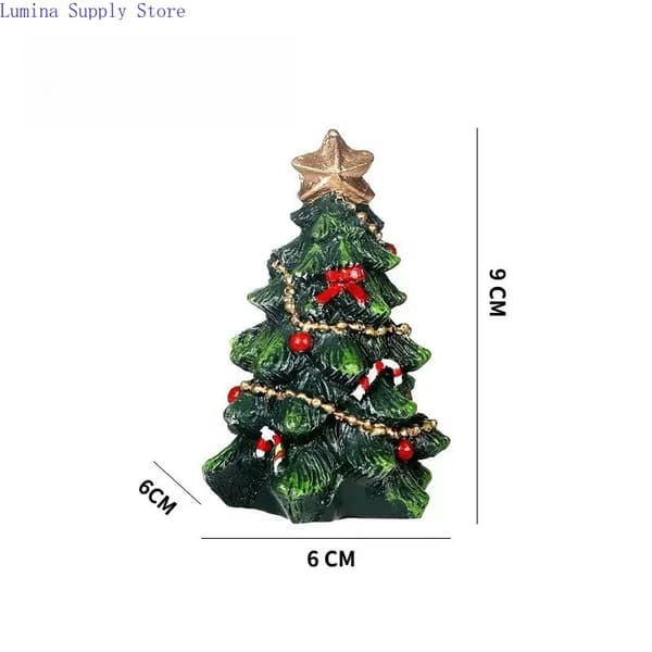 Juletræ Figur, Skrivebordsornament, Højtidsdekoration,L