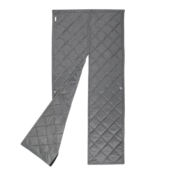 Dørgardin, Termisk Isolering, Støjreduktion,GRÅ, W100cm*H210cm