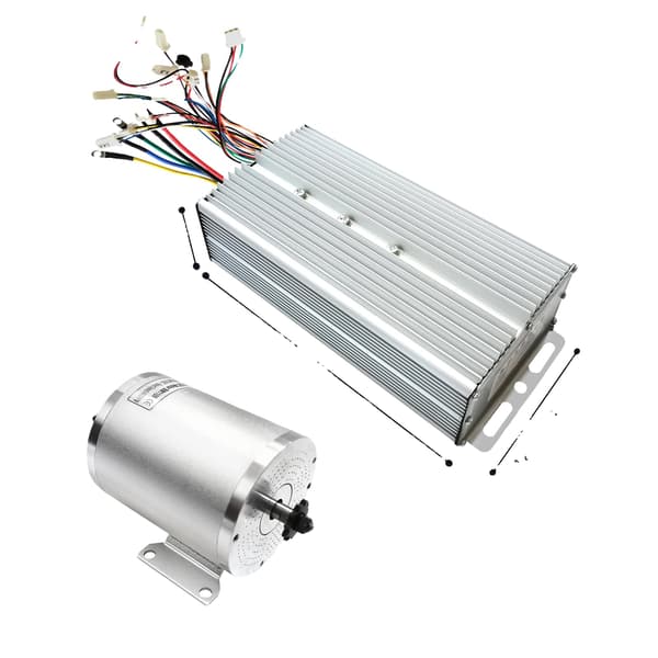 Motor Kit, 3-hastigheds kontrol, tilbage-funktion,Sølv