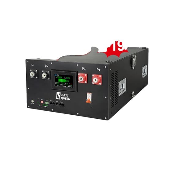 Batterilagringsboks, Vertikal Design, Smart BMS,Stablet JK BMS