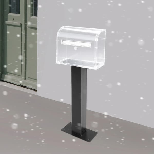 Postlåda, Tungt Utförande, Lätt Installation,Mörkgrå