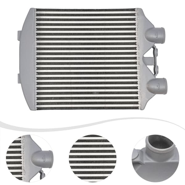 Intercooler, Aluminiumlegering Konstruktion, Forbedret Varmeafledning,GRÅ