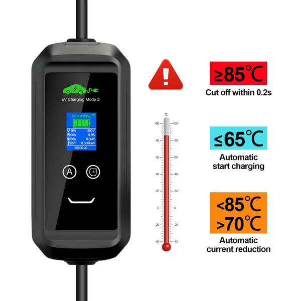 EV-laddare, 3,6 kW, Smart App-anslutning,Typ2