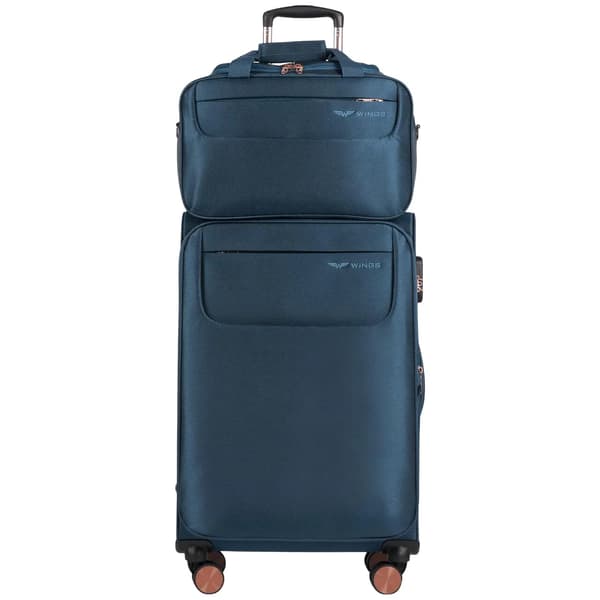 Kuffert, 38L kapacitet, holdbar ABS-konstruktion,GUL
