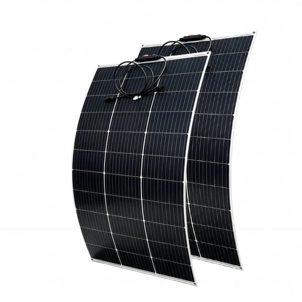 Solpanel, Monokrystallinsk, Letvægtsdesign,2stk  125W