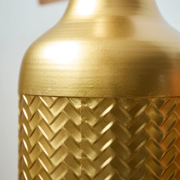 Golvvas, Hög Dekorativ Design, Metallkonstruktion,Guld