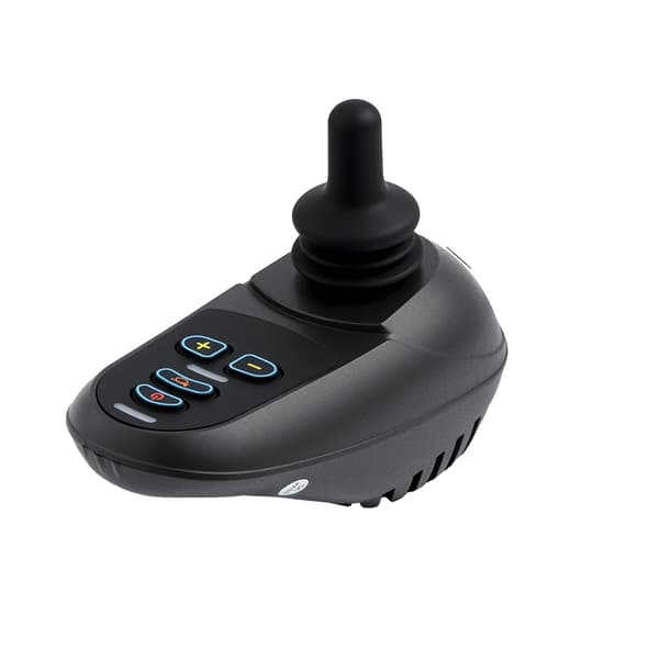 Elektrisk kørestols joystick-controller, justerbar hastighed, alsidig kompatibilitet,sort