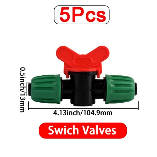 Vattensystem Kit Fästen, Hållbar Plast, Effektiv Tryckhantering,M