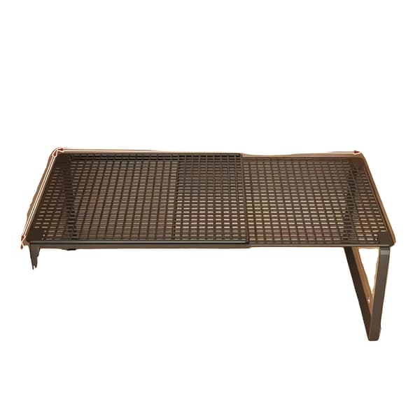 Garderobeorganisator, Justerbar Højde, Pladsbesparende Design,Sort-L
