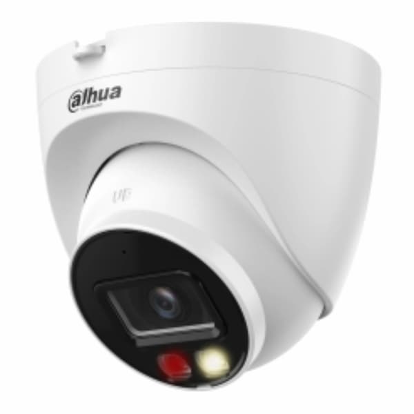 IP-kamera, 4MP upplösning, dubbel belysning,Vit, 2.8mm