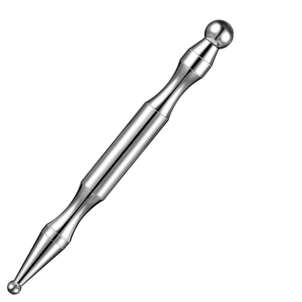 Akupunkturpen, Dobbelt Hoved Design, Rustfrit Stål Materiale,1 Pen