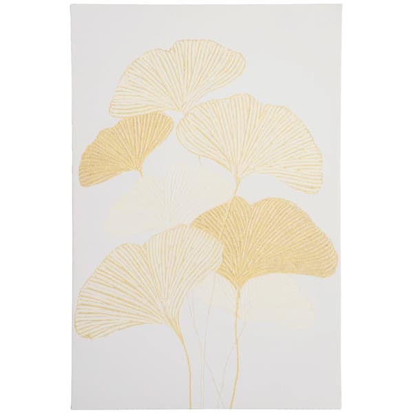 Canvas Konsttryck, Modern Stil, Landskapsdesign, Gul, 90x60x2.8 cm