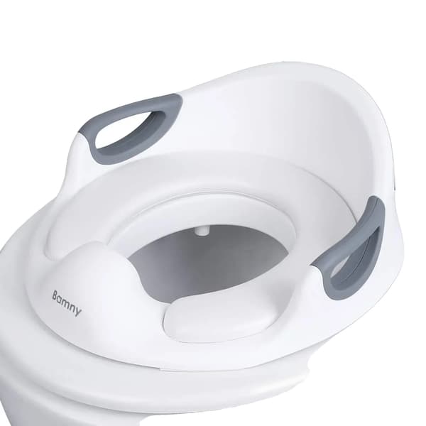 Toilettræner, Ergonomisk Design, Sikker Pasform,HVID