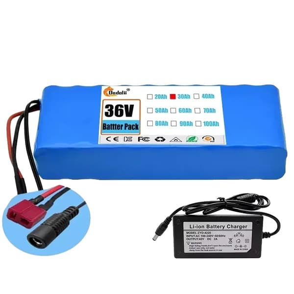 Batteri, 30000mAh kapacitet, hög effekt, T-DC