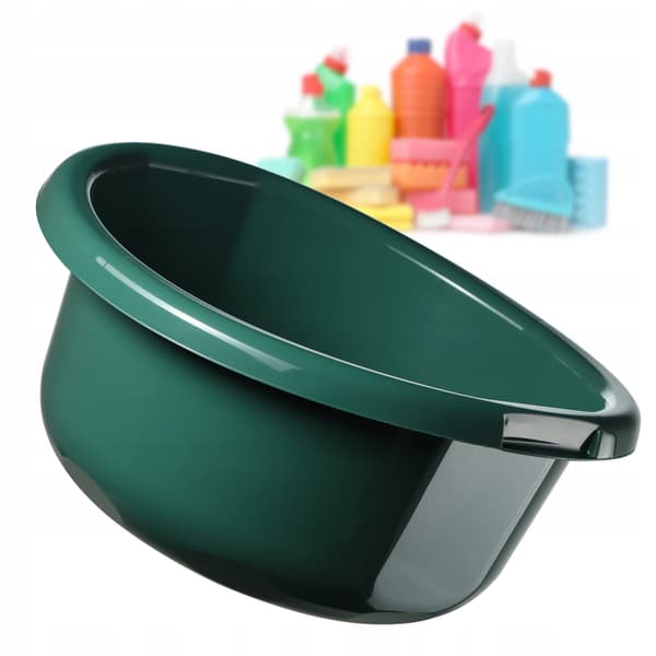 Plastskål, Ergonomisk Design, Mångsidig Användning,XXL-c, grön
