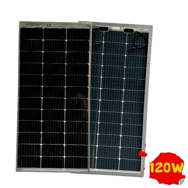 Solpanel, Høj Effektivitet, Alsidig Installation,1PCS   120W