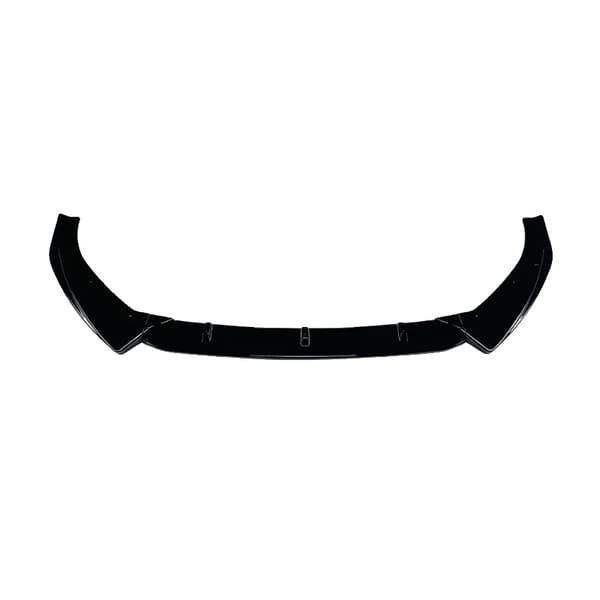 Front Bumper Splitter Lip, ABS Plast, Nem Installation,Glans Sort