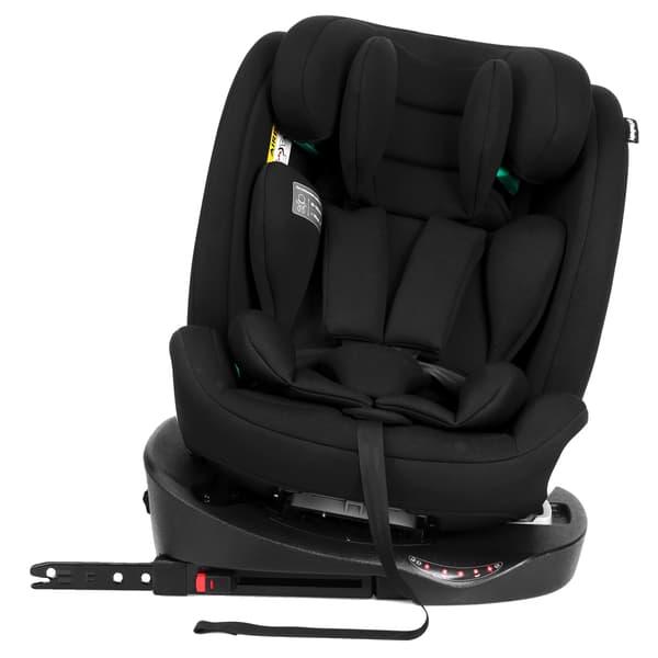 Barnsäkerhetsstol, ISOFIX-installation, 360° rotation,Svart