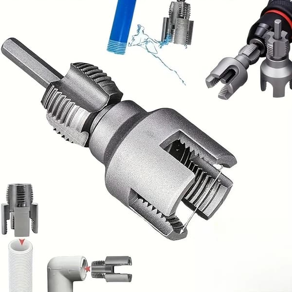 Rørgevindværktøj, Integreret Funktionalitet, Holdbart Stålmateriale,Sølv