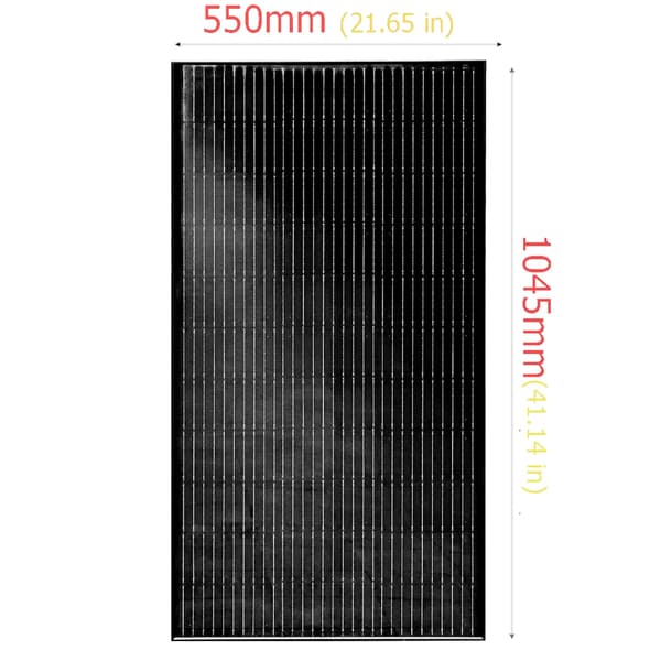Solpanel, Letvægtsdesign, Flere Anvendelsesmuligheder,18,15V 120W