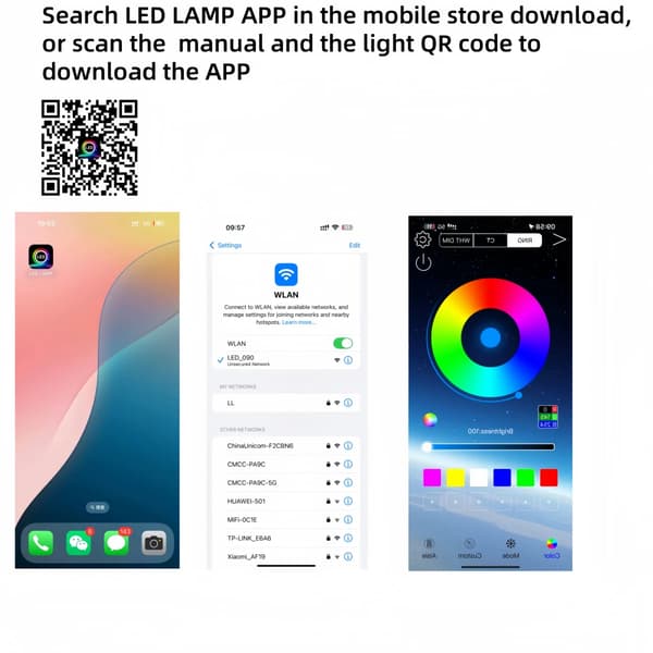 LED Par Lys, Trådløs Kontrol, Batteridrevet,EU stik, sort