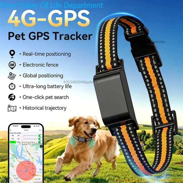GPS kæledyrstracker, realtids tracking, vandtæt design,Enkelt maskine