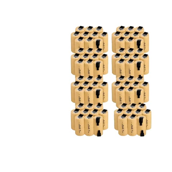 Genopladeligt batteri, 2800mAh kapacitet, egnet til elværktøj,80PCS, 1.2V-a