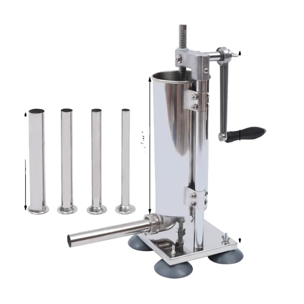 Korvstoppare, Manuell Drift, 3L Kapacitet,Silver