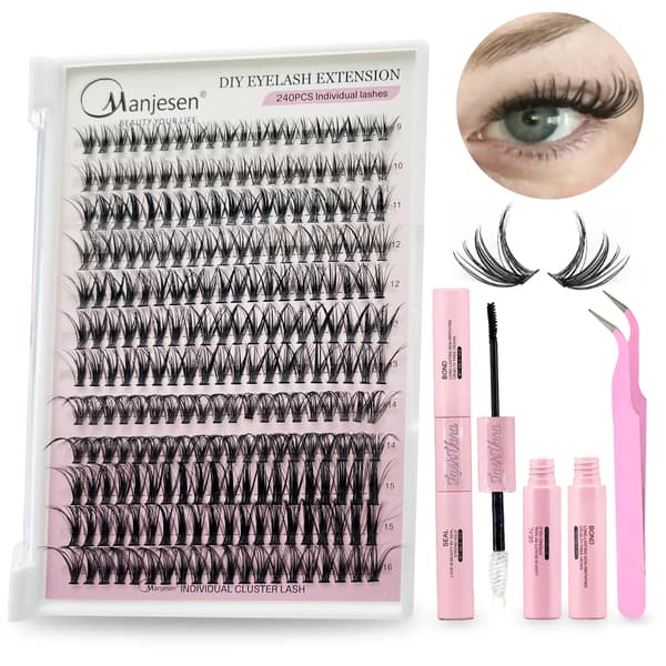 Extensionsvipper Kit, Individuelle Vipper, Nem Anvendelse,12P40D kit