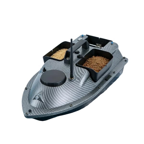 Fiskebaitbåd, GPS-navigation, dual motor kraft,sort