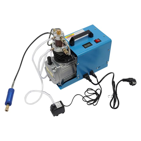 PCP Luftkompressor Pumpe, Højt Tryk, Dobbelt Kølesystem,EU, 220V
