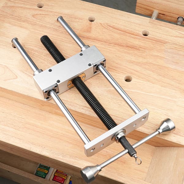 Tømrerpresser, Robust Design, Forlænget Klemrange,Sølv