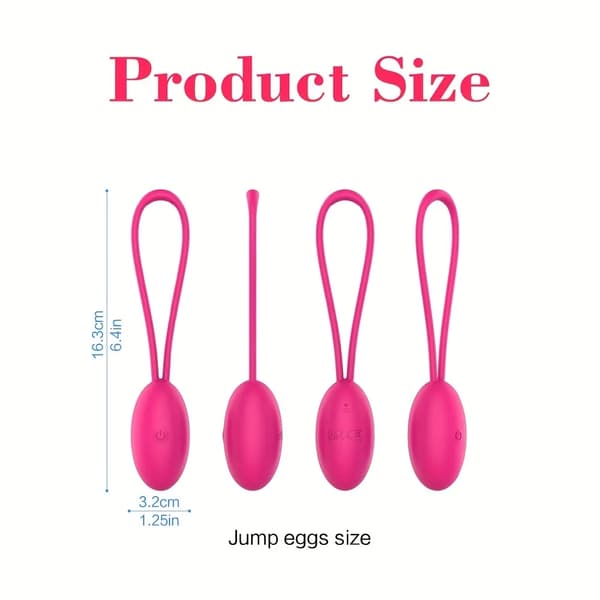 Trosvibrator, Bärbar Design, Multi-Hastighetsvibration, Rosa