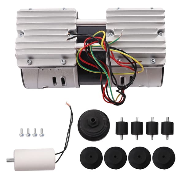 Vakuumpump, 550W Effekt, Tyst Drift,Silver