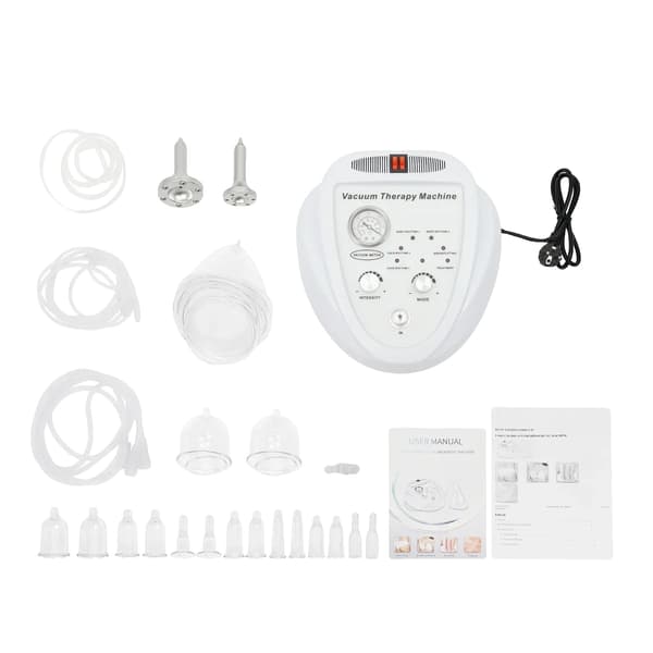 Kroppsformande Massager, Automatisk Sug, Multifunktionell Användning,VIT