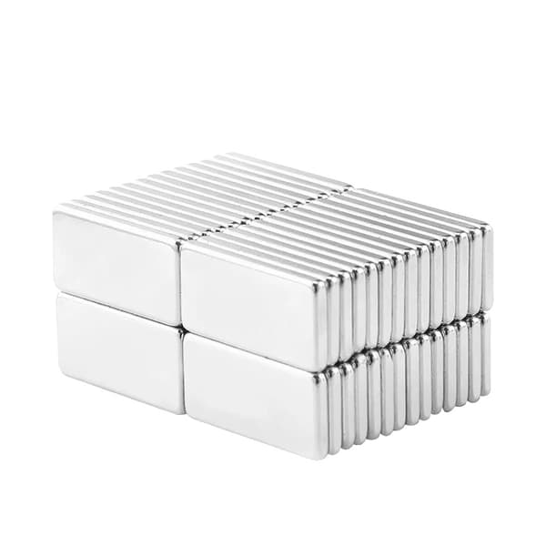 Magneter, Rektangulär Form, Hållbart Gjutjärnsmaterial,50st 20x10x3mm