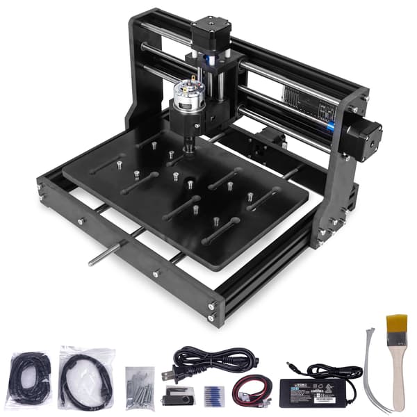 CNC Lasergravyr, 3-axlig kontroll, användarvänlig montering,Standardversion-a, 20W