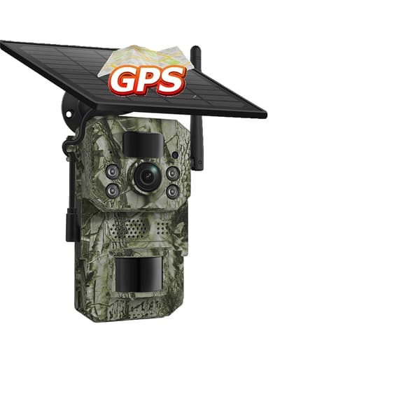 Vildt Jagtkamera, 2.4G Forbindelse, Nattesyn,4MP GPS 128GB