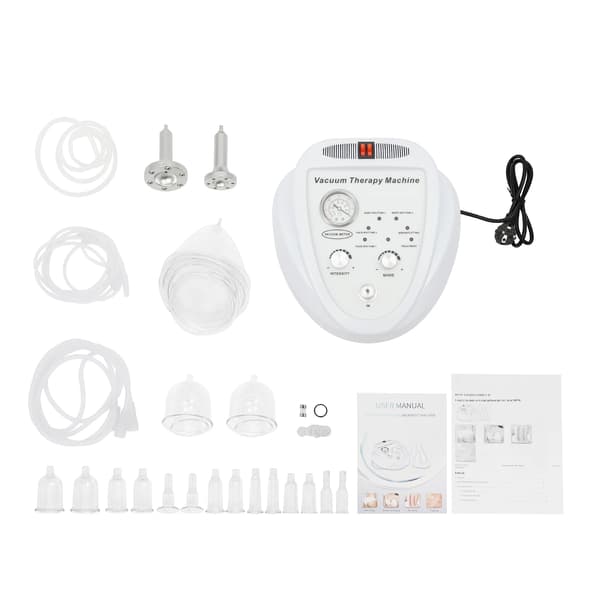 Kroppsformande Massager, Pekskärmskontroll, Multifunktionell Design,VIT