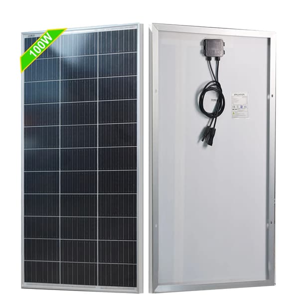 Solpanel, Hög Effektivitet, Hållbar Design,1st 100w panel
