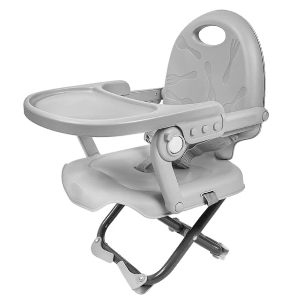 Babystol, bærbart design, let at rengøre bakke,GRÅ